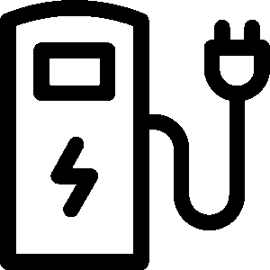 Electric car charging station